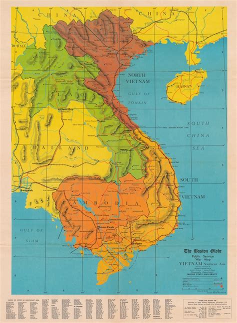 The History Place Vietnam War Map | edu.svet.gob.gt