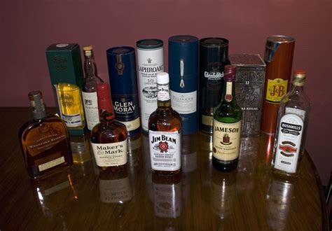 File:Various whiskies.jpg - Wikimedia Commons