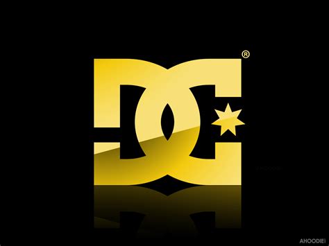 Gold DC Shoes Logo And Black Background HD Wallpaper Widescreen – Wallsev.com – Download Free HD ...