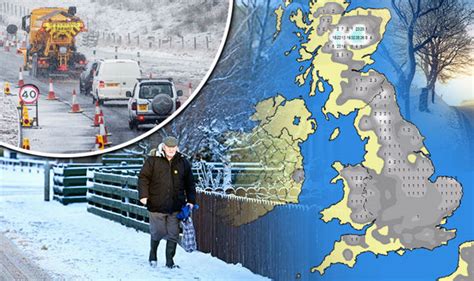 UK Snow SHOCK radar: Whole of Britain to be blanketed by HEAVY SNOW by ...