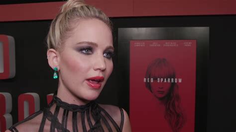 Red Sparrow: Jennifer Lawrence "Dominika Egorova" Red Carpet Premiere Interview | ScreenSlam ...