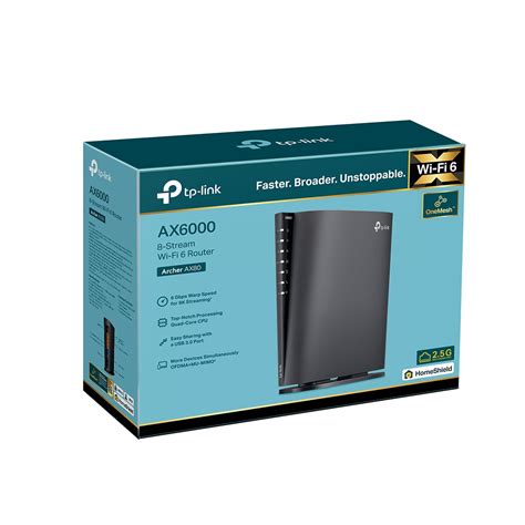 Archer AX80 | AX6000 8-Stream Wi-Fi 6 Router with 2.5G Port | TP-Link Australia