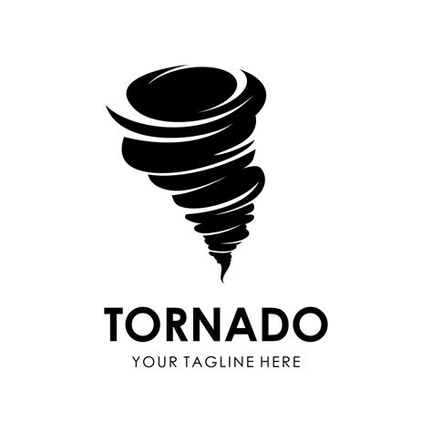 tornado vector logo 8222171 Vector Art at Vecteezy