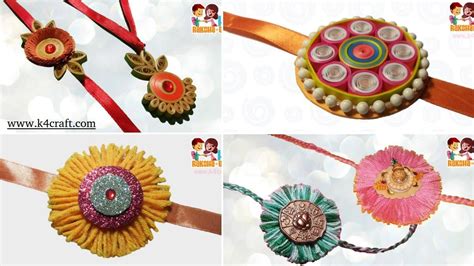 5 Best Handmade Rakhi ideas for Rakshabandhan - K4 Craft | Handmade ...