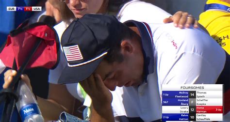 Footage shows world number one Scottie Scheffler in tears after ...