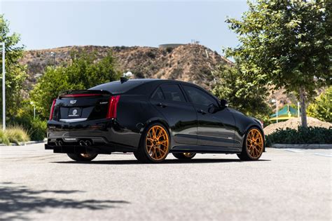 Cadillac ATS Black Blaque Diamond BD-F18 Wheel | Wheel Front