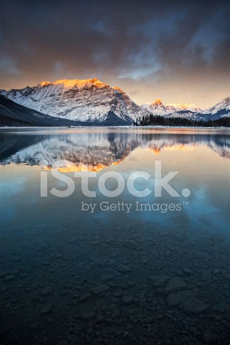 Mountain Lake Sunrise Stock Photo | Royalty-Free | FreeImages