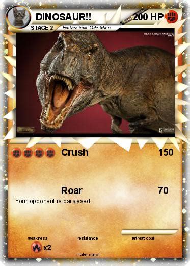 Pokémon DINOSAUR 149 149 - Crush - My Pokemon Card