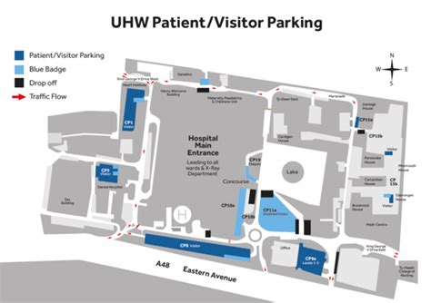 Westmead Hospital Parking Map