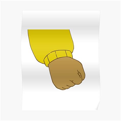 "Arthur Fist Angry Meme" Poster by tlaprise | Redbubble