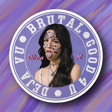 Popart Olivia Rodrigo Sour Album Inspired Sticker Pack Etsy | My XXX Hot Girl
