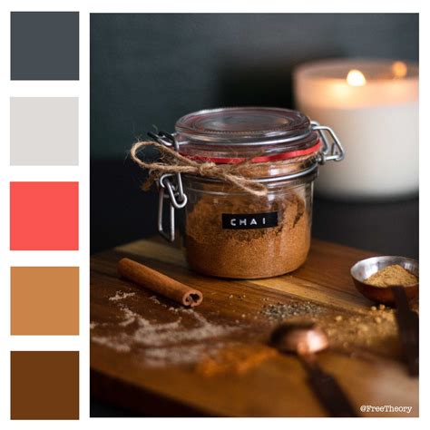 Chai Tea Color Palette — Free Theory