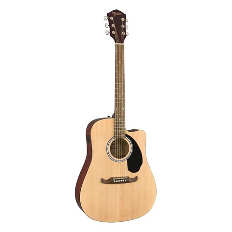 Fender FA-125CE Dreadnought Guitar Pack, Walnut FB, Natural - PT ...