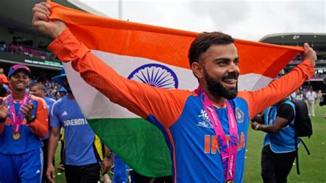 Virat Kohli Becomes First Cricketer To Achieve Rare Feat After T20 World Cup Triumph - myKhel