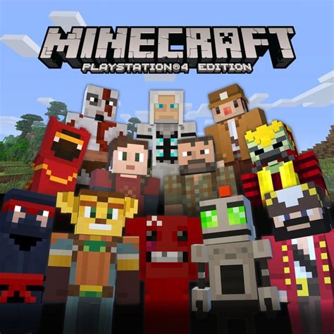 Minecraft: PlayStation 4 Edition - Skin Pack 2 (2014) PlayStation 4 box cover art - MobyGames