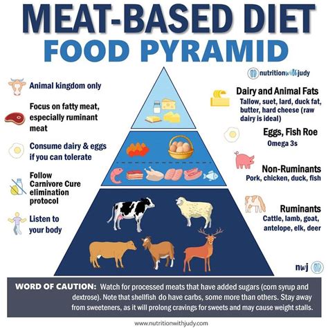 Microblog: Meat-Based Diet - The Food Pyramid - Nutrition with Judy