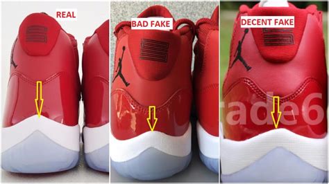 Fake Air Jordan 11 Win Like 96 Spotted-Quick Tips To Identify Them