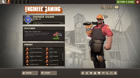 Engineer Gaming Main Menu : r/tf2