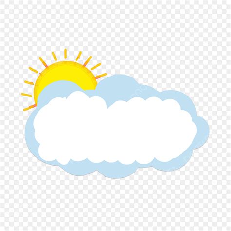 Sun And Clouds Clipart PNG Images, White Cute Cartoon Sun Clouds ...