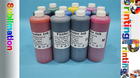 High quality Sublimation Ink for Epson printheads - Audley Printers ...