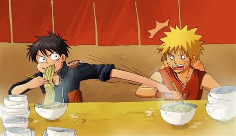 luffy and Naruto | Anime crossover, Anime, Luffy