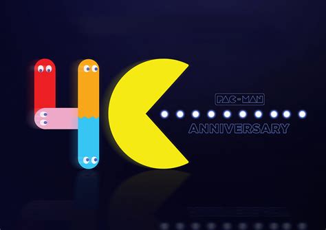 Pac-Man 40th Anniversary Logo on Student Show