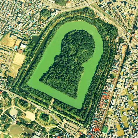 The secrets of ancient Japanese tombs revealed thanks to satellite images