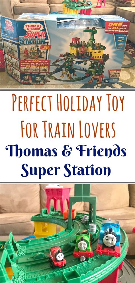 Perfect Holiday Toy For Train Lovers: Thomas & Friends Super Station - Building Our Story