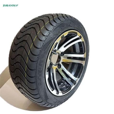 Custom 12 Inch Golf Cart Wheels Tires Ezgo Wheels And Tires Set Of 4 Shiney