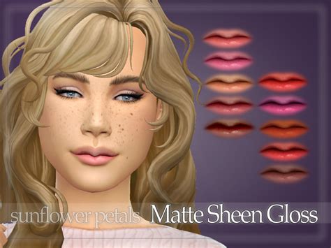 The Sims Resource - Matte Sheen Gloss