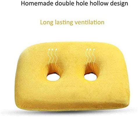 Buy ESGT Ischial Tuberosity Seat Cushion with Two Holes for Sitting ...