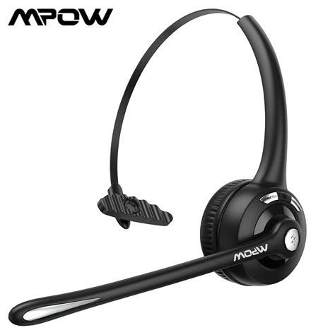 Mpow-BH453-Office-Bluetooth-5-0-Wireless-Headset-with-CVC-6-0-Noise ...