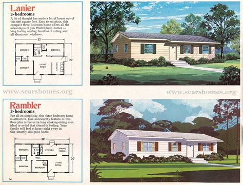 Jim Walter Homes: A Peek Inside the 1971 Catalog | Sears Modern Homes ...