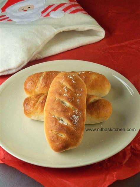 Nitha Kitchen: French Baguette | Traditional French Bread