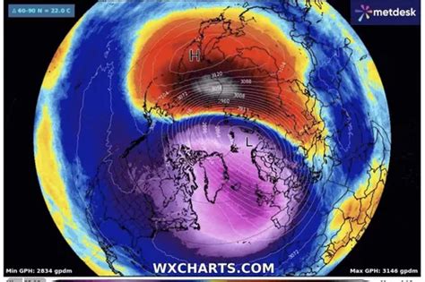 Exact date Polar Vortex will bring 12 days of snow and blizzards to ...