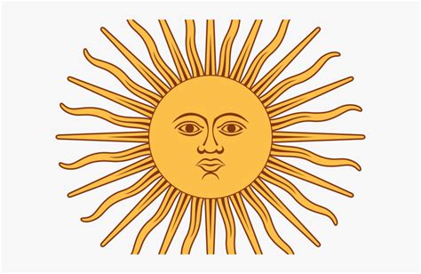 Sun On The Argentina Flag, HD Png Download - kindpng