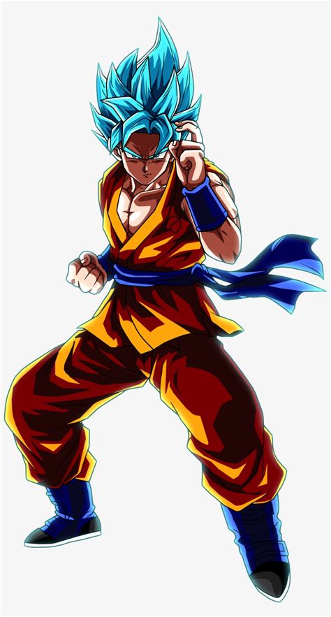 Download Vegito - Super Saiyan Blue Goku Png | Transparent PNG Download ...