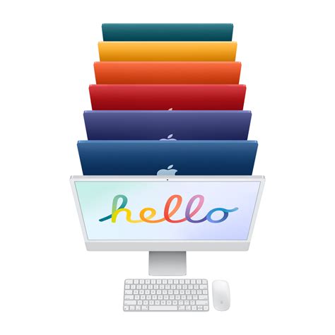 iMac features all-new design in vibrant colors, M1 chip, and 4.5K ...