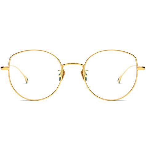 round titanium eyeglass good quality TB14B - Eyewearglobo