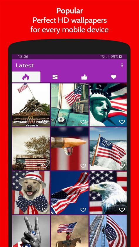 American Flag Wallpaper & Free HD-4K Backgrounds APK for Android Download