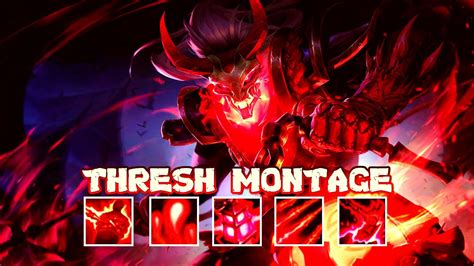 Thresh Montage #1 Best Support Plays ( Amazing hooks) - YouTube