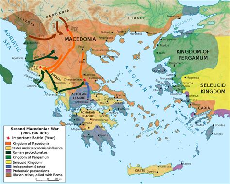 Second Macedonian War | UNRV Roman History