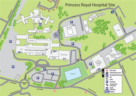 Princess Alexandra Hospital Parking Map