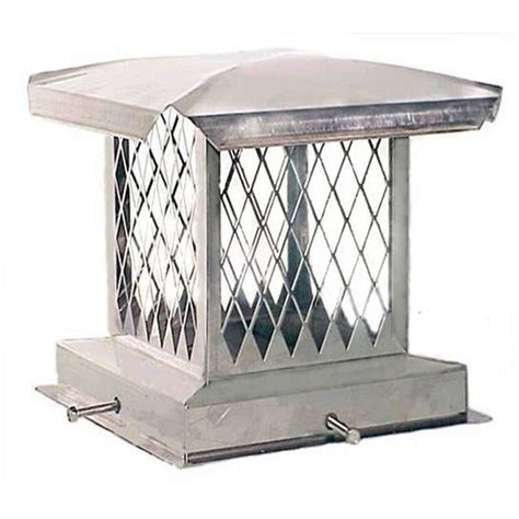 The Forever Cap E-Series 8 in. x 13 in. Adjustable Stainless Steel Chimney Cap-FCES813 - The ...