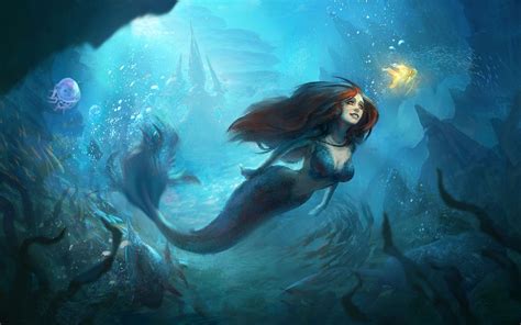 7 Siren Stories You *Need* to Dive into - We Read Fantasy | Beautiful mermaids, Underwater world ...