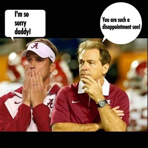 Bama jokes | College football memes, Lsu tigers football, Football memes