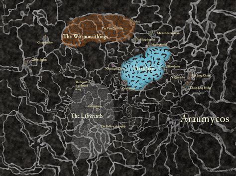 I made a map of the Underdark for Out of The Abyss | Map, Dungeons and ...