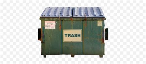 Trash Trash Can Garbage Aesthetic - City Dumpster Emoji,Garbage Can Emoji - free transparent ...