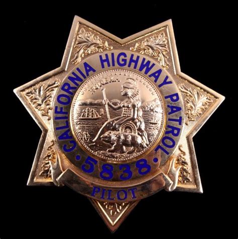 California Highway Patrol Badge