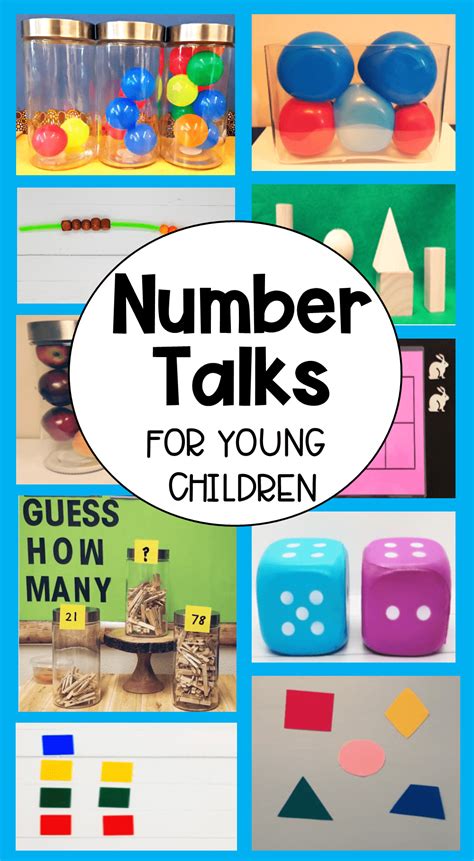 10+ Easy Number Talks for Young Kids - Hands-On Teaching Ideas